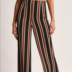 Forever 21 wide leg brown palazzo pants size small
